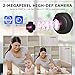 Mini Spy Hidden Camera, Vaculim 1080P Portable Small HD Nanny Cam 16GB SD Card
