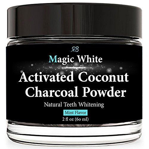 Teeth Whitening Charcoal Powder 100% Natural - with Organic Activated Coconut