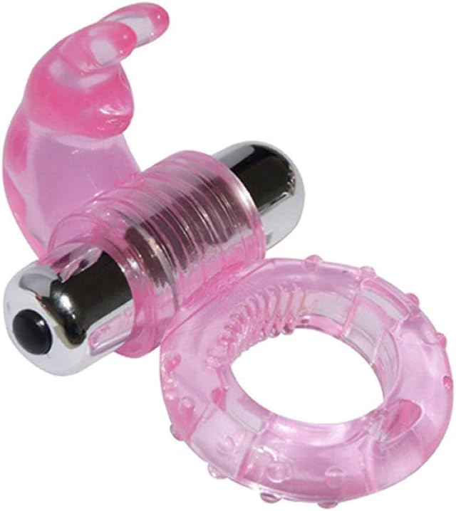 Cook Ring for Men and Women Pleasure 7 Types of Vibration Mode C Lock ?Ing for Beginner For Men, Soft Relax Massage CòCkring Relax Toy Pink By ALBK