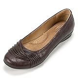 White Mountain Hilt Women Round Toe Synthetic Flats
