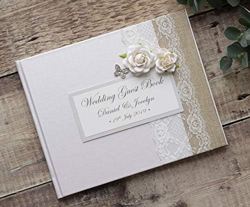 StoriUK Personalised Wedding Guest Book