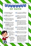 LDS Articles of Faith Boy Poster - 11.5