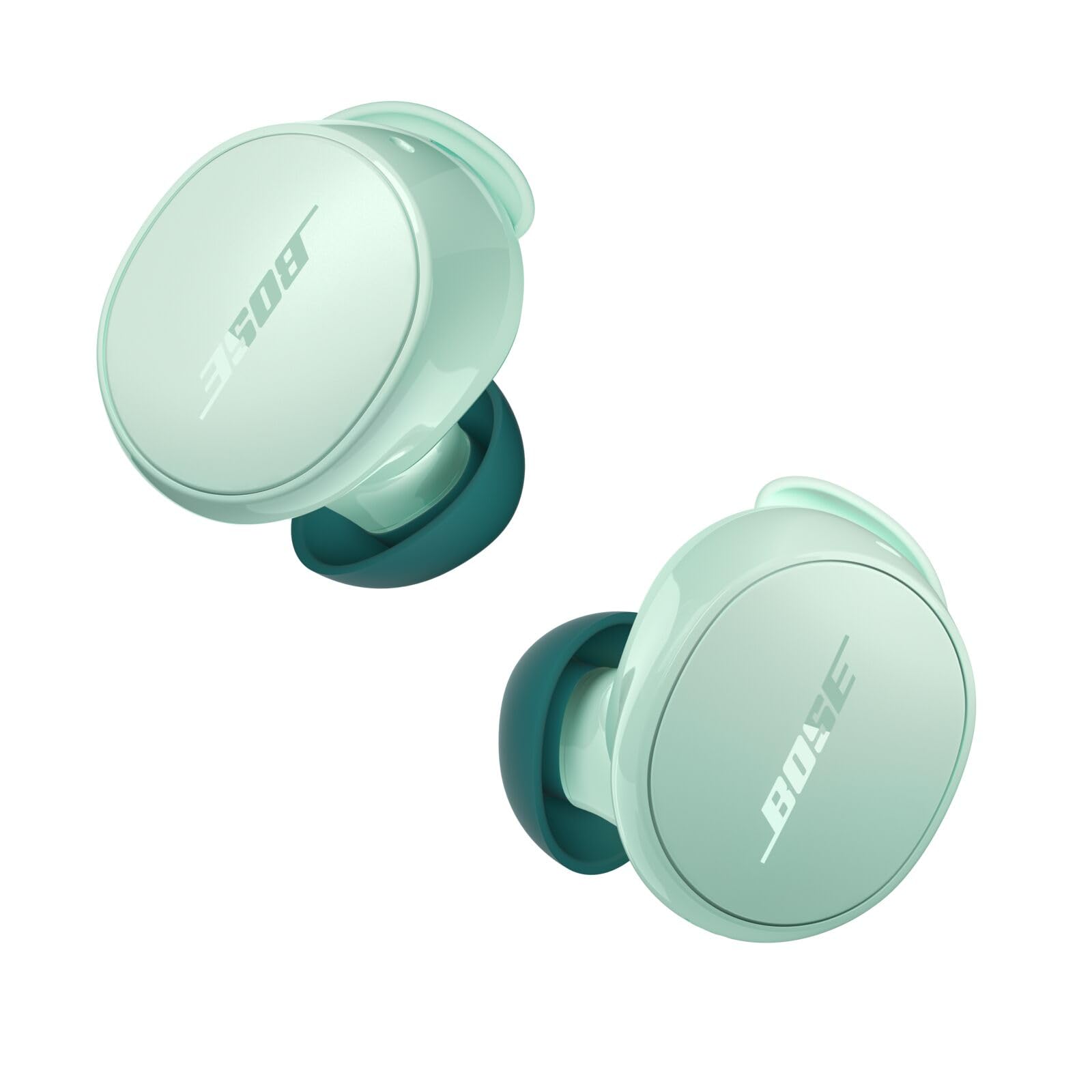 Bose QuietComfort Wireless Noise Cancelling Earbuds 5.3, Lifestyle Bluetooth Earbuds with Active Noise Cancellation, Up to 8.5 Hours of Battery Life, Dewdrop Mint - Limited Edition