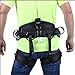 kissloves Full Body Safety Harness Outdoor Climbing Harness Half Body Harness Safe Seat Belt for Mountaineering Outward Band Expanding Training Rock Climbing Rappelling Equip (Half-Body Blue)