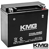 KMG Yamaha 660 YFM66FA Grizzly 2002-2008 YTX20L-BS Sealed Maintenace Free Battery High Performance 12V SMF OEM Replacement Maintenance Free Powersport Motorcycle ATV Scooter Snowmobile KMG