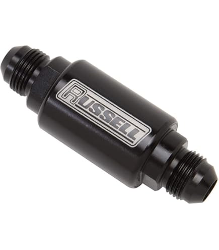 Fuel Filter Racing EVIL ENERGY Inline Fuel Filter 100 Micron With 6AN 8AN 10AN Adapter&Bracket Clamp