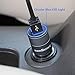 Meagoes Fast Micro USB Car Charger, Compatible Moto E5 Play / E5 Plus / E4 Plus / E4, Moto X3 / X Play/X Force/X Style/X Pure/Droid Turbo Motorola Phone, 15W Rapid Quick Charge 3.0 Car Power Adapter