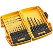 DEWALT DW1163 13 Piece Black Oxide Split Point Twist Drill Bit Assortment