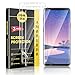 AMBBERDR [3-Pack] Screen Protector for Samsung Galaxy S9 Plus Max Coverage Flexible Film [Not Wet Applied] with Lifetime Replacement Warranty