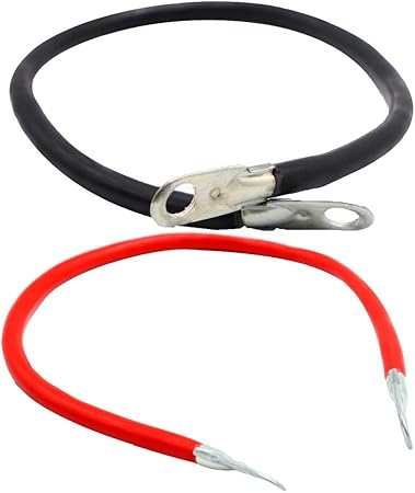 Amazon アースケーブル 高品質 汎用 エンジンアース バッテリ転送ケーブル バッテリーワイヤー アーシング 車 バイク