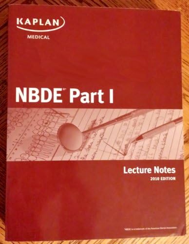 Kaplan Medical NBDE Part 1 Lecture Notes