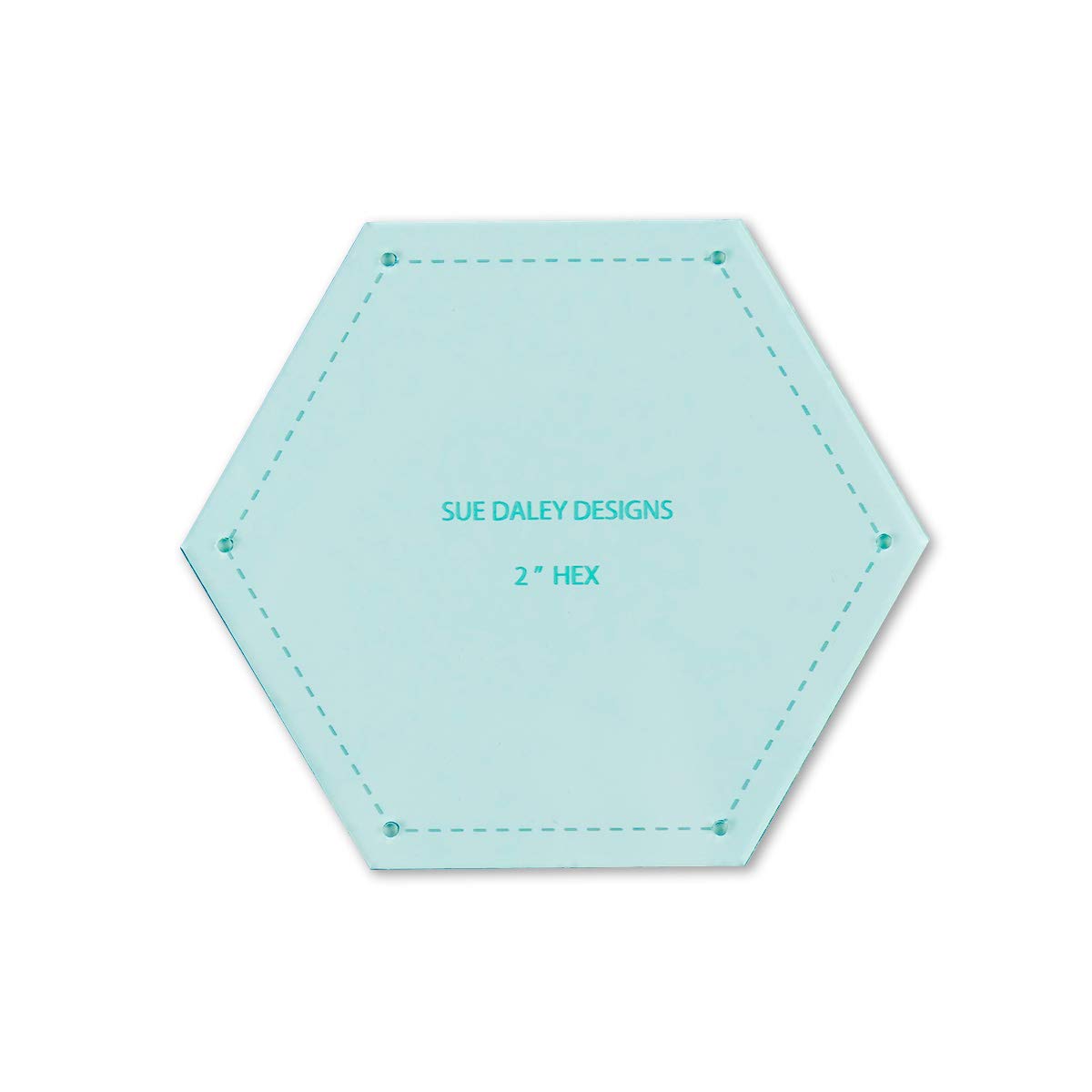 Buy sue daley designs hexagon template patchwork with busyfingers epp english paper piecing 2