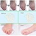 Toe Separator,Toe Spacers for Men Women Toe Bunion Pain Correct Relief Toe Straightener for Hammer Toe by Explore Lifez. (1 pair)
