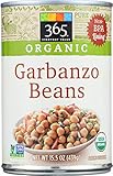 365 Everyday Value Organic Garbanzo Beans, 15.5 Ounce