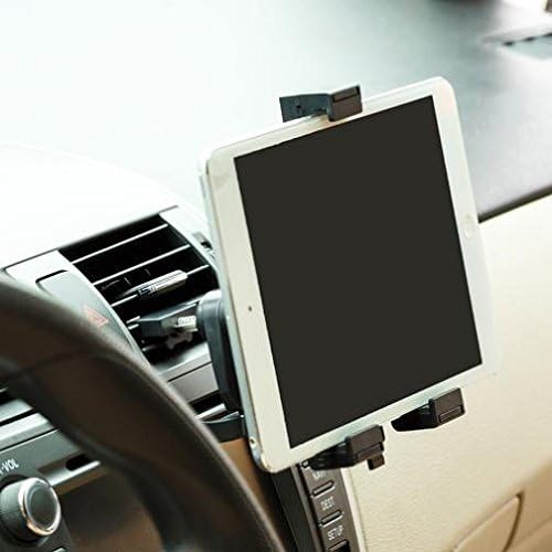 Car Mount Air Vent Tablet Holder Rotating Cradle Dock Stand Black for Acer Iconia Tab A500 - Acer Iconia Tab A700 (10.1) - Acer Iconia Tab W510-1422