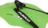 MARU Hand Paddles Lime – Adjustable Straps & Dual Hold Positions for Swim view 3