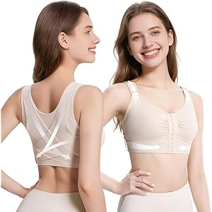 Fit Geno Posture Correcting Bra Beige