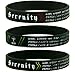 Inkstone (10-pack) Serenity Prayer Silicone Bracelets - Wholesale Silicone Wristbands in Bulk Lot - Mixed Adult Sizes for Teens Men Women