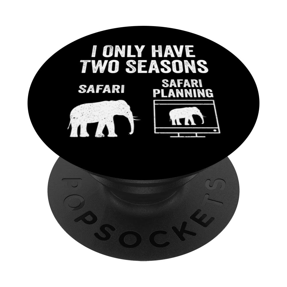 Safari Family Vacation Design For An African Jungle Tour PopSockets Swappable PopGrip