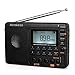 Retekess V115 Portable AM FM Radio with Shortwave Radio MP3 Player Digital Record Support Micro SD TF Card Sleep Timer and Rechargeable Battery(Black) primary
