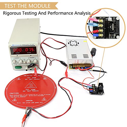 image for Heat Bed Power Module SIMPZIA Add-on Hot Bed Power Expansion Board MOS