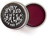 Fat and The Moon - All Natural/Organic Ruby Red Tinted Lip Balm (.5 fl oz)