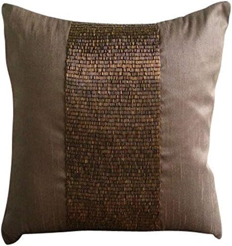 Amazon Com The Homecentric Decorative Brown Euro Size Pillow