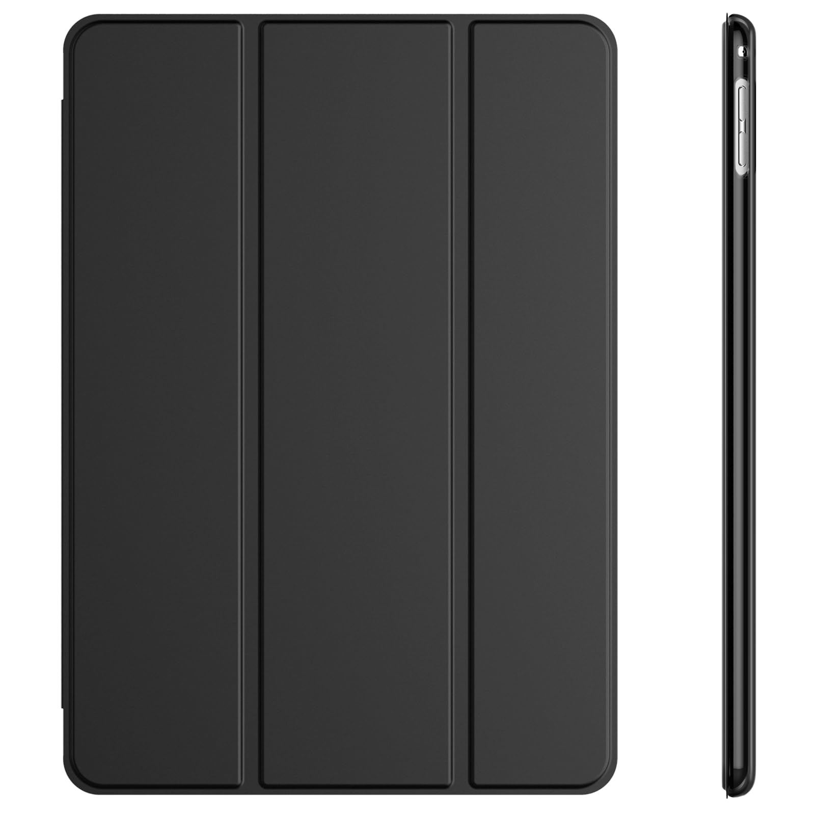 JETech Case for iPad Air 2 (2nd Generation), Smart Cover Auto Wake/Sleep (Black)