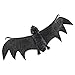 JOYIN 6 Pack Halloween Bats Decorations Realistic Looking Spooky Hanging Bats for Best Halloween Outdoor Indoor Decoration
