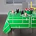 Grandipity Football Field Plastic 6-Pack Rectangular Tablecloth (54x108in) - Disposable Football Table Covers for Parties & Decor