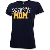 Armed Forces Gear Ladies Proud Navy Mom T-Shirt