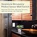 Sunco Lighting 6 Pack Vacancy & Occupancy Motion Sensor Wall Switch, UL LISTED, Title 24 Qualifed, 180° Field View, Automatic and Manual ON/OFF, Neutral Wire Required, White