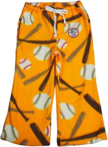 Grandma Pajama Pants - Big Boys Polar Fleece Baseball Pajama Pant