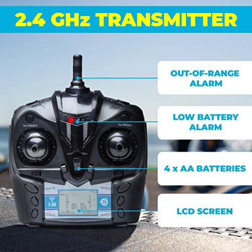 camera rc boat remote control