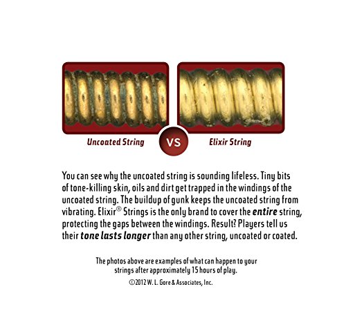 Elixir Light Nanoweb Electric Guitar Strings 2-Pack (Standard)