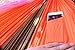 Everking Double Camping Hammocks with Mosquito Net,Lightweight Parachute Nylon Fabric Double Hammock For Outdoor Travel Camping Hiking Backpacking Backyard (orange)