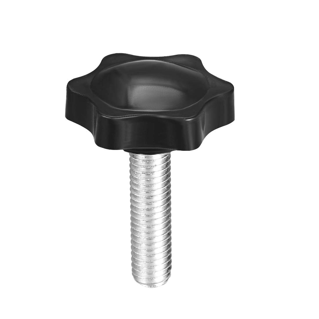 uxcell Clamping Handle Screw Knobs Handle Star Knob M8 x 30mm Male Thread