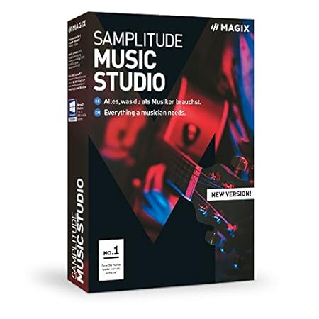 MAGIX Samplitude Music Studio - Version 2019 - the Complete Software Studio For Composing, Recording, Mixing and Mastering