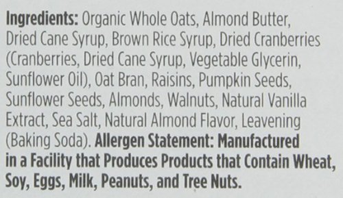 image for Earnest Eats Chewy Breakfast Bars with Whole Grain Oats and Almond But