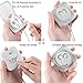 pzoz Earbuds Case Compatible for Apple iPhone/iPad/iPods EarPods, Earphones Cord Organizer Cover Wired Manager Holder Wrap Winder Mini Storage Carrying Cable Management (Earbuds)
