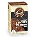 Triple Scoop Premium Ice Cream Mix, S'mores, starter for use with home ice cream maker, no artificial colors, ready in under 30 mins, makes 2 qts (1 15oz box)