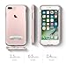 Spigen Crystal Hybrid iPhone 7 Plus Case with Water-Mark Free TPU and Magnetic Metal Kickstand for iPhone 7 Plus 2016 - Rose Gold