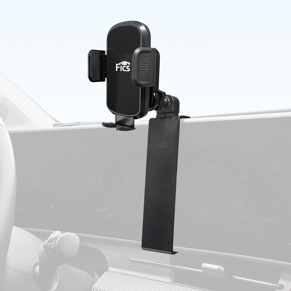 Photo 1 of FICS Car Phone Holder for Kia Sportage 2023 2024 2025 with 12.3” Digital Cluster – Custom-Fit Mount for Seamless Integration, Interior Accessories for Navigation, No Adhesive or Tools Required