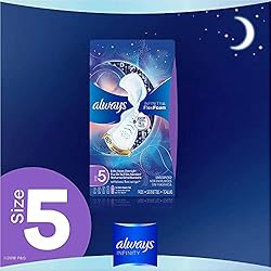 Always Infinity Feminine Pads For Women, Size 5