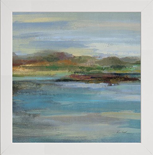 Frame Company Watson Range Northern Shore Square I by Silvia Vassileva, Photo Frame - 40 x 40 cm, White