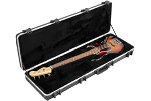 SKB 44 Pro Rectangular Hardshell Jazz/Precision Style Electric Bass Guitar Case