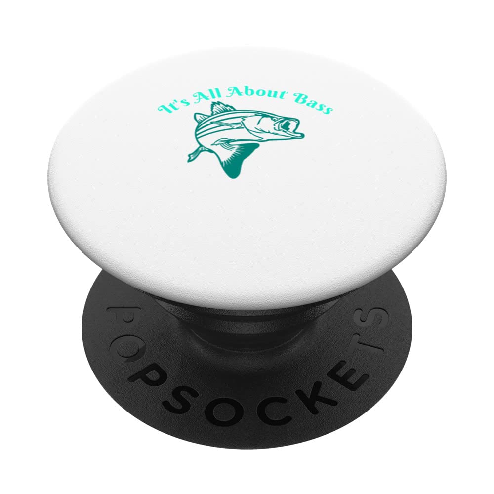 It's All About Bass Fishing PopSockets Swappable PopGrip