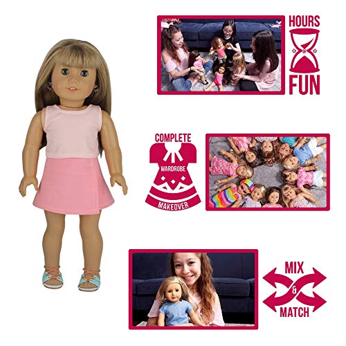 3 PZAS+Toys+Doll+Clothes+American