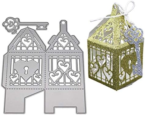 Uqiangy Dies Cutting Scrapbooking Metal Die Stencil Paper Card Craft for Sizzix Big Shot/Other Machines（H，10.9x14.5CM）
