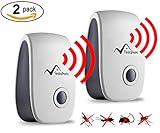 Pest Control Ultrasonic Repellent by Finita Pesto - Electronic Plug In Repeller for Insects, Mice, and Rats - PACK OF 2